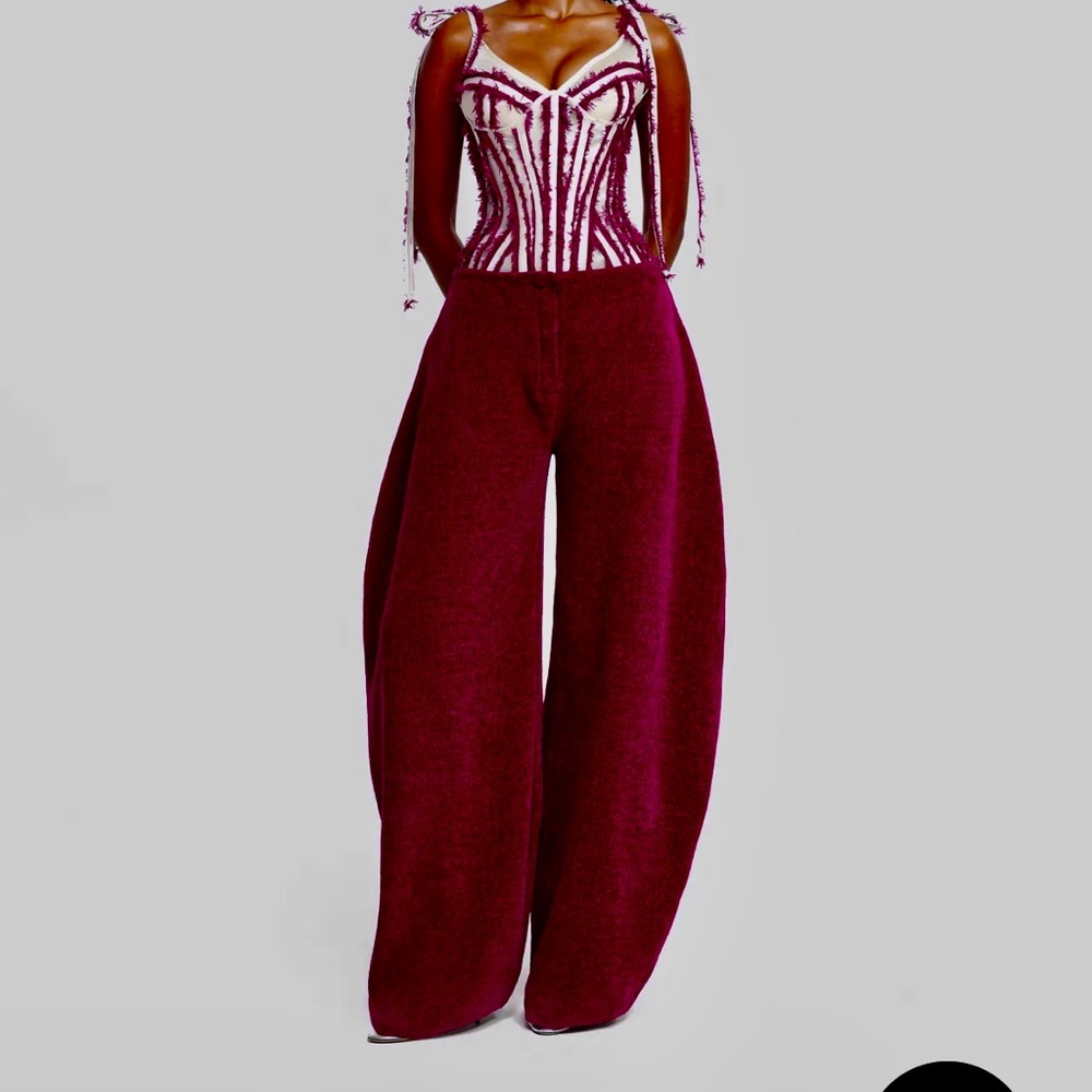 Hanifa Brand Cori Knit pants brand new with tags size Large